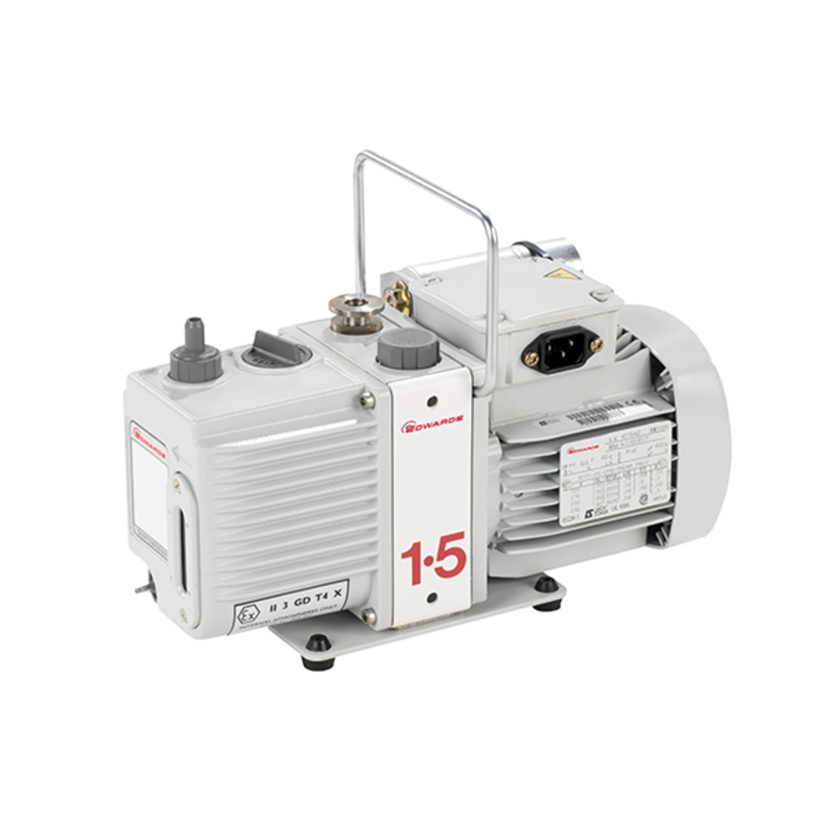 E2M1.5 - Rotary Çift Kademe, 1Ph 200-230V 50/60Hz